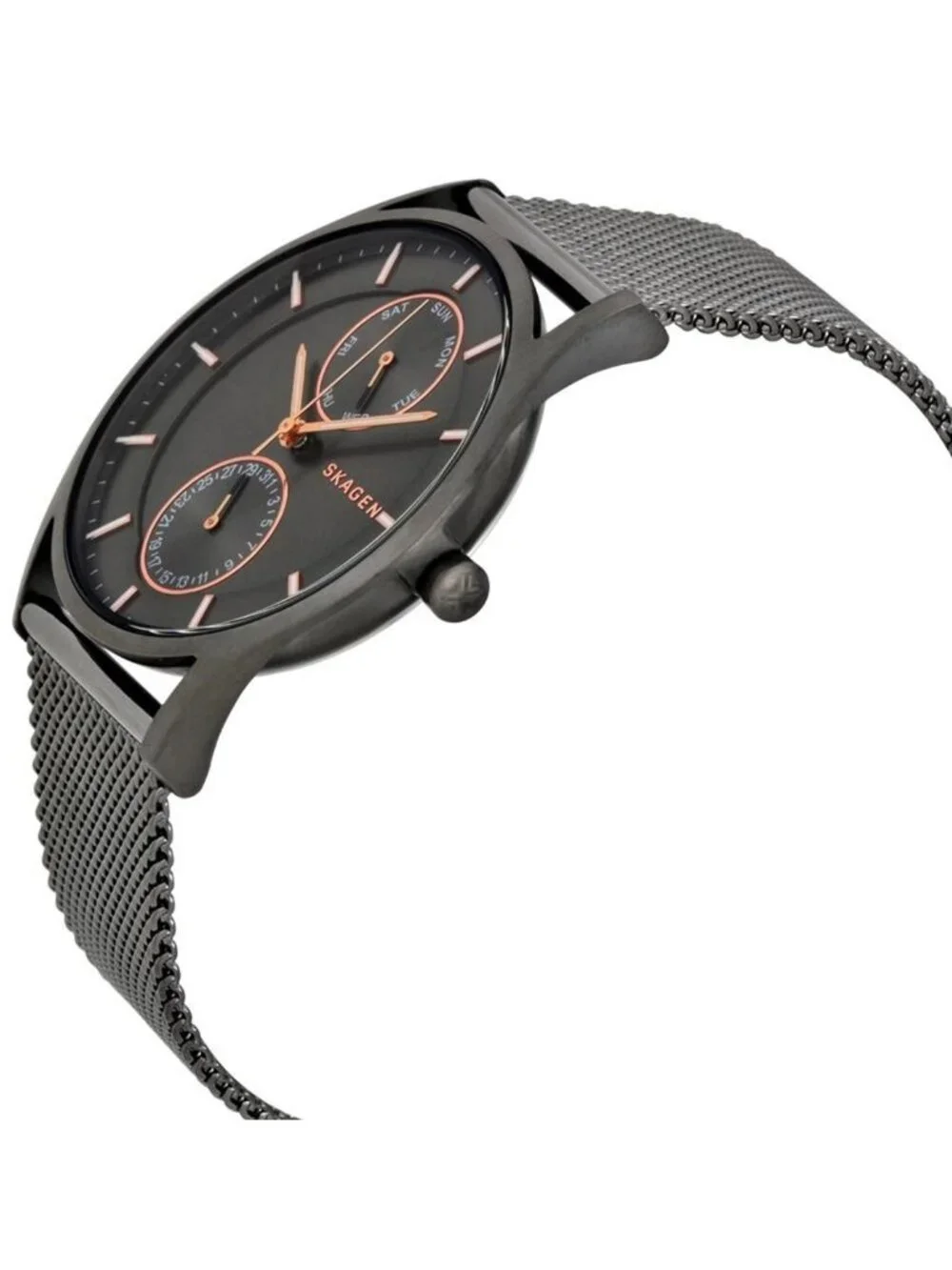 NWT Skagen Holst Multi-Function Grey Dial Unisex Watch